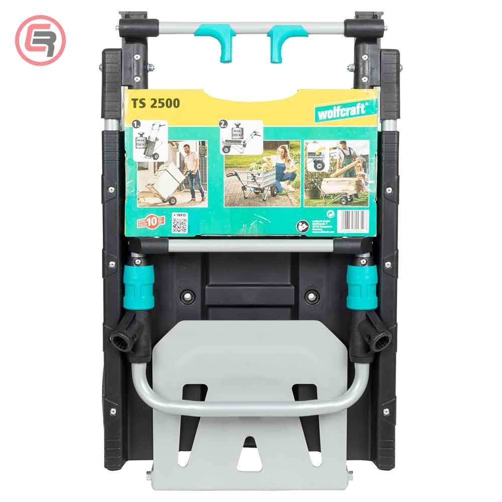 Wolfcraft Kolica Transportna TS 2500 / 200 kg - 5535000 slika 6