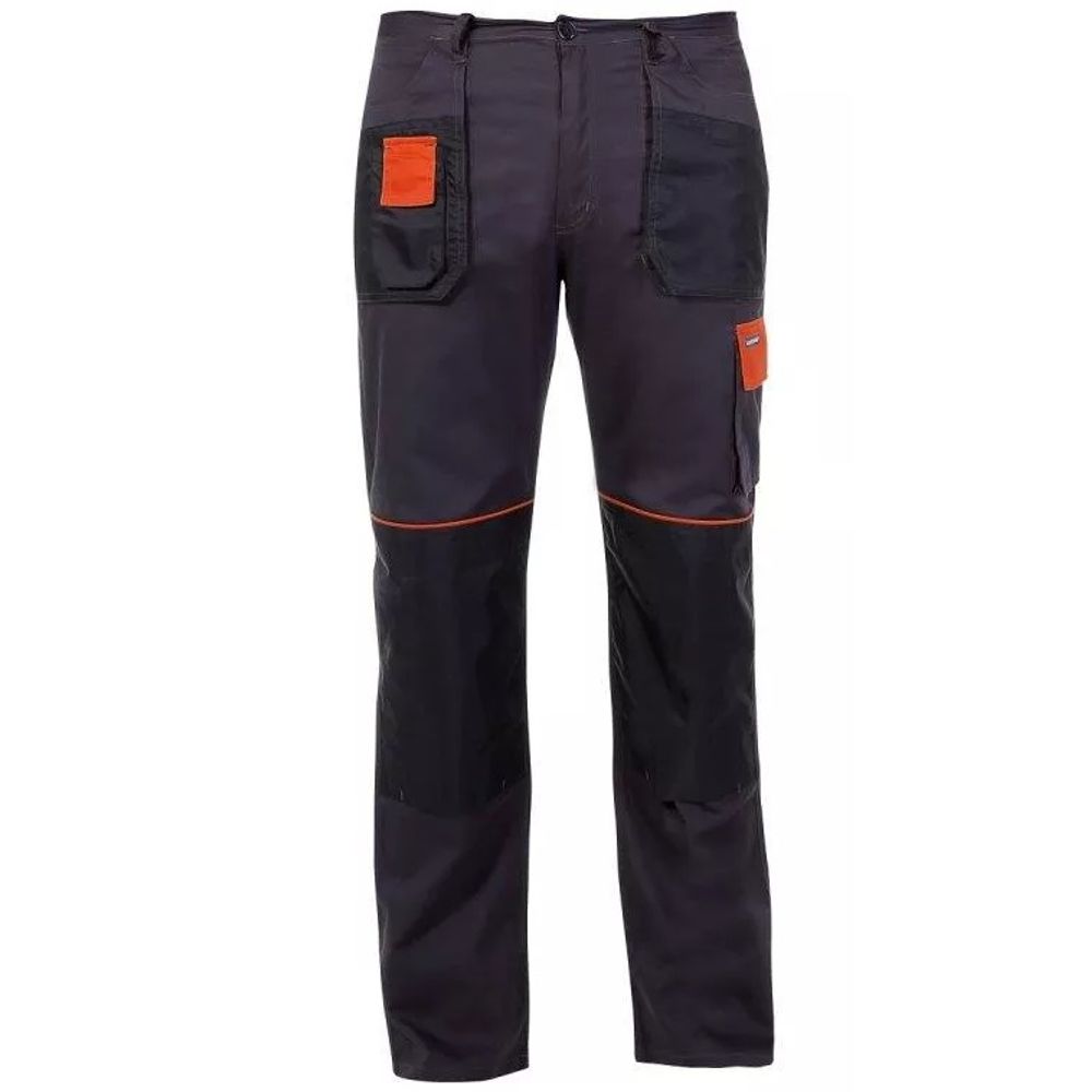 HLAČE GRAFIT-NARANČ 190G M(50)  L4050350 slika 1