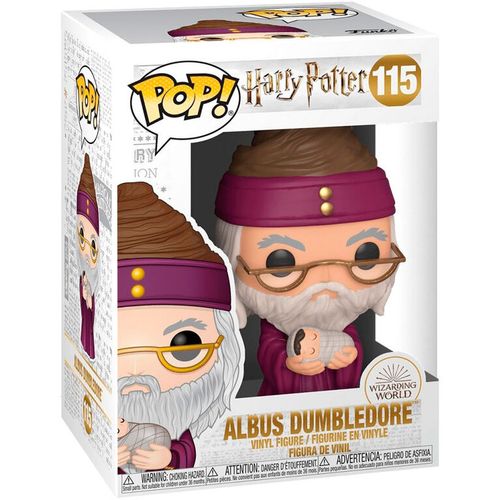 POP figure Harry Potter Dumbledore with Baby Harry slika 3