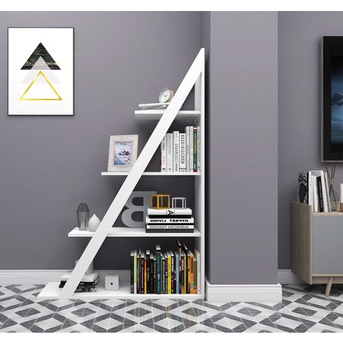 Arven - White White Bookshelf slika 4