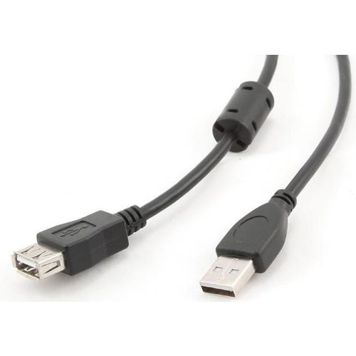 CCF-USB2-AMAF-6 Gembird USB 2.0 A-plug A-socket kabl with ferrite core 1.8m slika 1