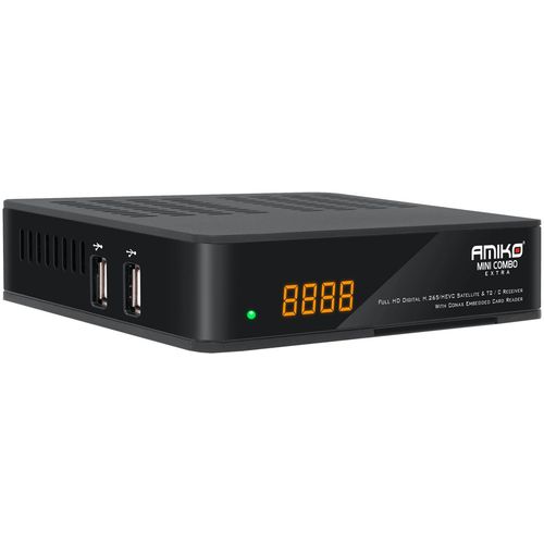 Amiko Prijemnik DVB-S2+T2/C, HEVC/H.265, Full HD,USB PVR,LAN - MINI COMBO Extra slika 7