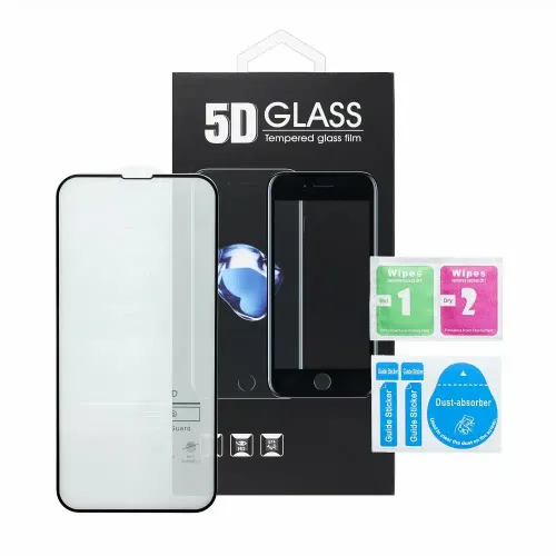 5D Full Glue Tempered Glass - za Xiaomi Redmi 9T crno slika 4