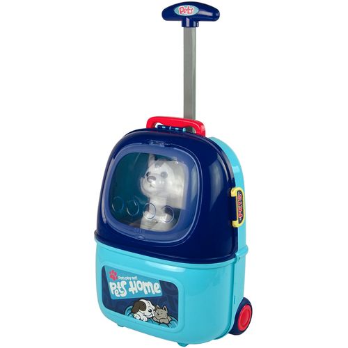 Salon za uljepšavanje - Set za pseće ljubimce u plavoj torbi / ruksak slika 3
