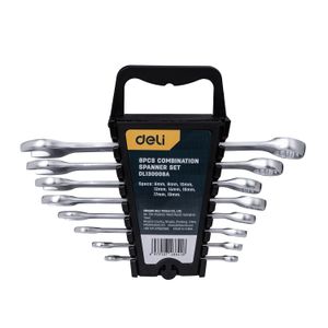 Deli Set okasto-viljuškastih ključeva 6-19mm, 8 kom. EDL130008A