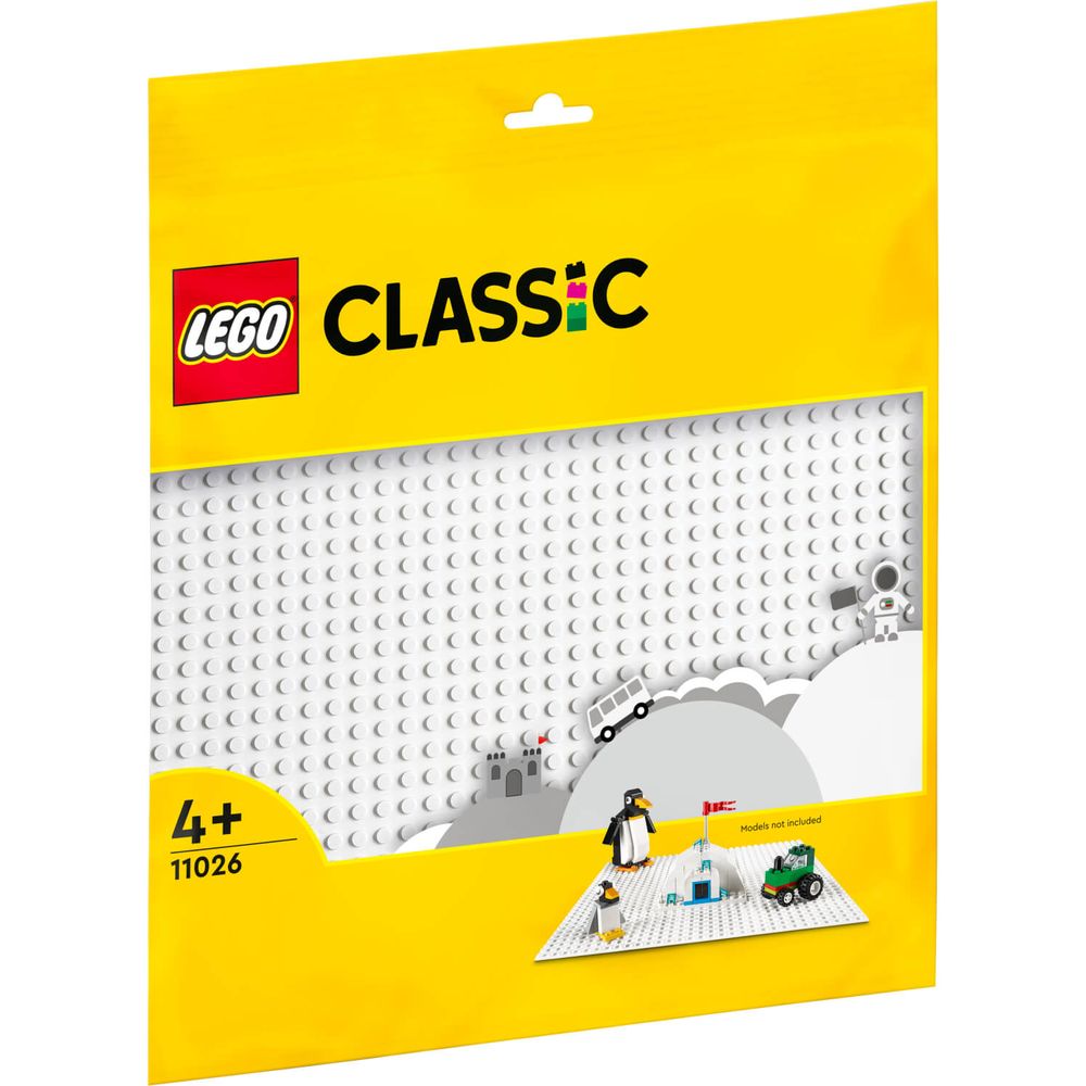 LEGO 11026 Ploča za slaganje 32x32cm, Bijela slika 1