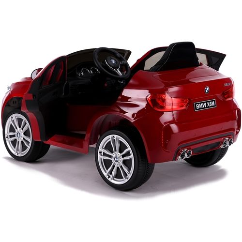 Licencirani BMW X6 crveni lakirani - auto na akumulator - NOVI dizajn slika 6