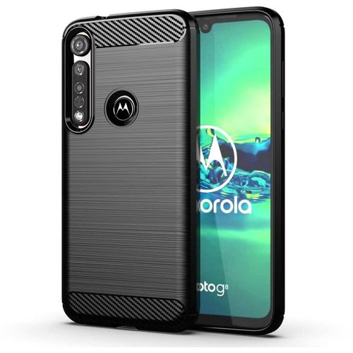 Carbon Case Fleksibilna TPU futrola za Motorola G8 Plus slika 1