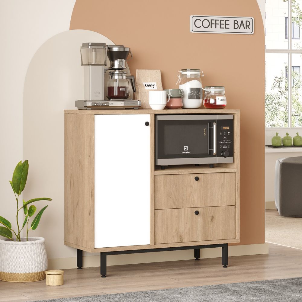 Višenamjenski ormar RE1-SW Oak White slika 2
