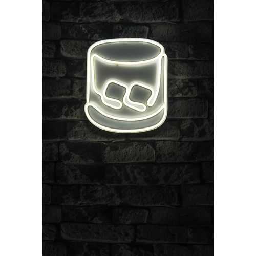 Wallity Ukrasna plastična LED rasvjeta, Whiskey Old Fashioned - White slika 10