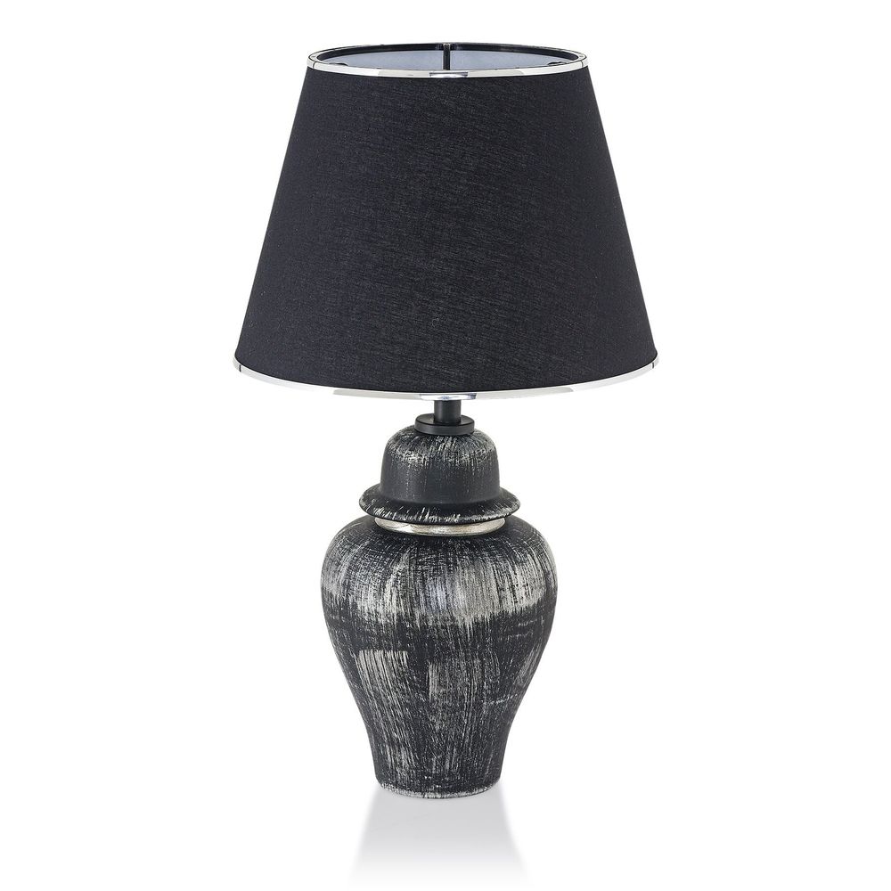 TM273 Crna i Srebrna Stolna Lampa slika 3