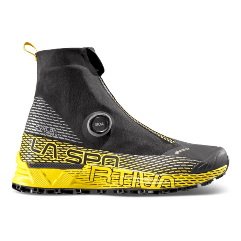 La Sportiva Muške gležnjerice Cyklon Cross GTX, Black/Yellow slika 1