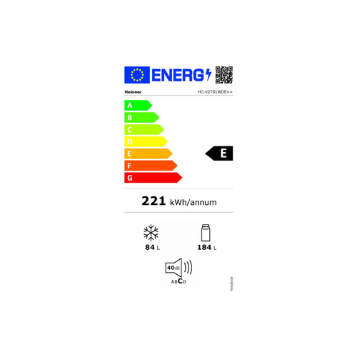 Heinner hladnjak HC-V2701WDE++ slika 3