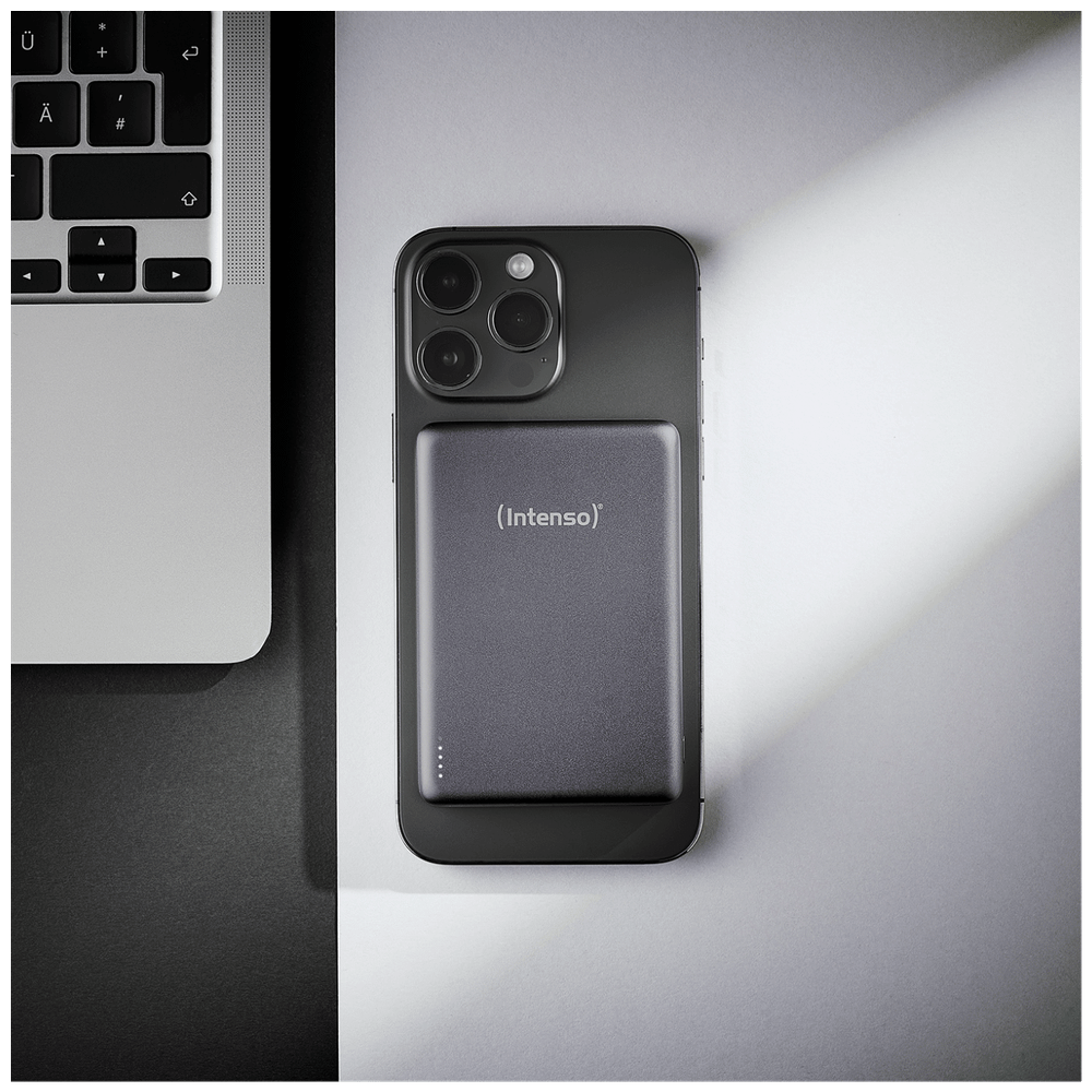 (Intenso) Prijenosni punjač POWERBANK MW10000,  10000mAh / MagSafe / Gray slika 7