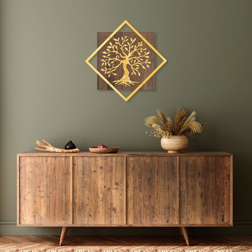 Tree v2 - Gold Walnut
Gold Decorative Wooden Wall Accessory slika 1