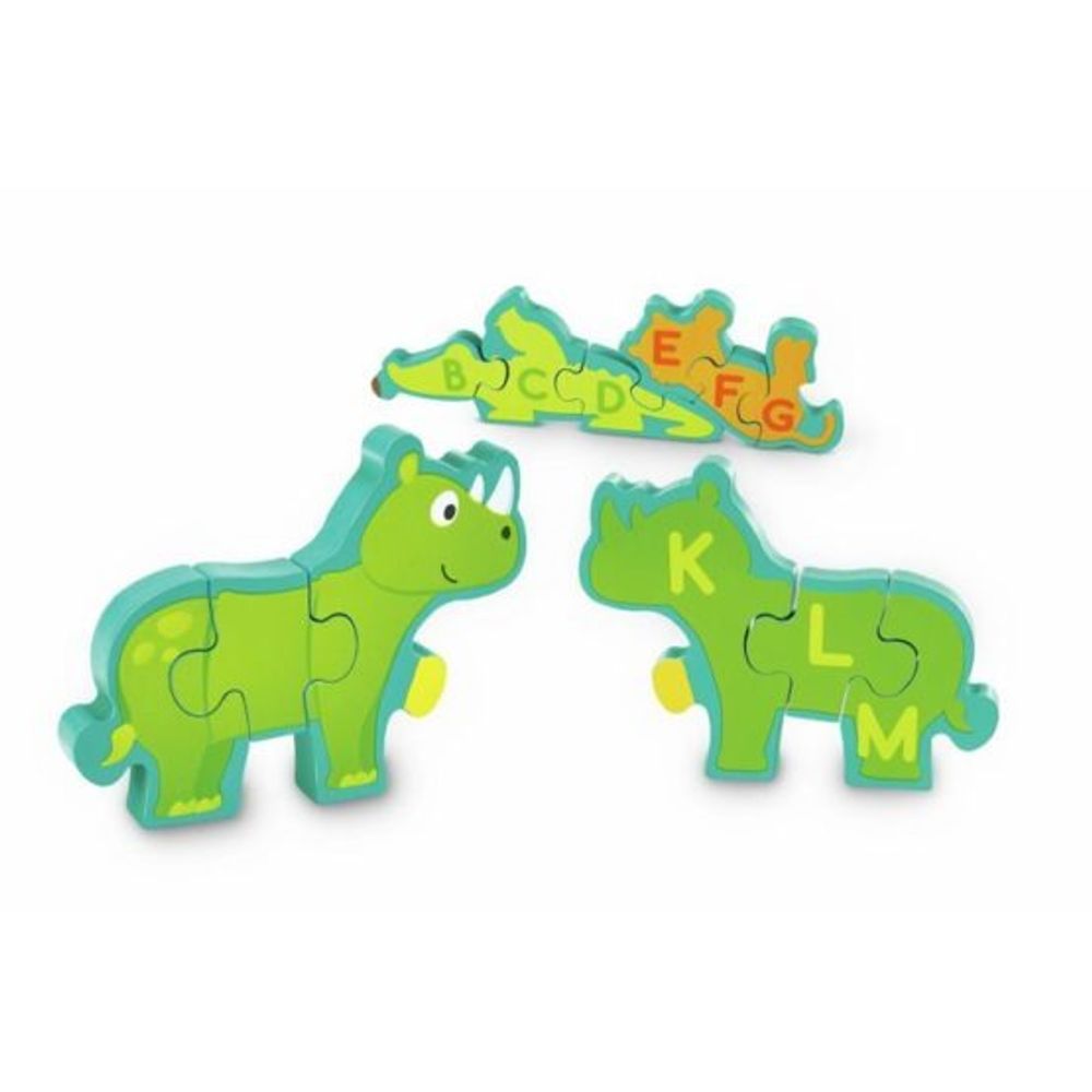 Hape Drvena slagalica Alphabet & Animal Parade slika 4