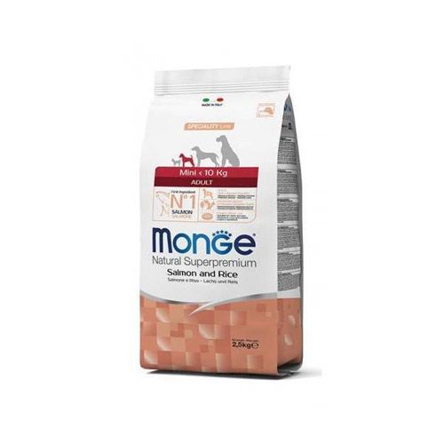 Monge Adult Mini Losos i Pirinač, hrana za odrasle pse 7.5 kg slika 1