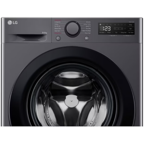 LG F4DR509SBM Mašina za pranje i sušenje veša sa parom, 9/6kg, 1400rpm, AI DD™ tehnologija,55cm, Middle Black slika 5