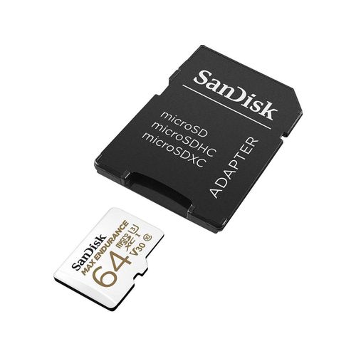 SanDisk MAX ENDURANCE microSDXC 64GB + SD Adapter slika 1