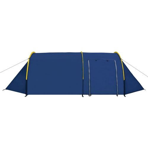 Šator za kampiranje za 4 osobe tamna plava/svjetla plava slika 31