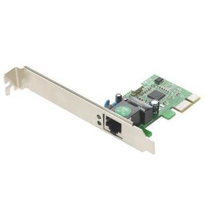 Gembird NIC-GX1 Gigabit Ethernet PCI-Express card, Realtek chipset, Standard/Low Profile Bracket