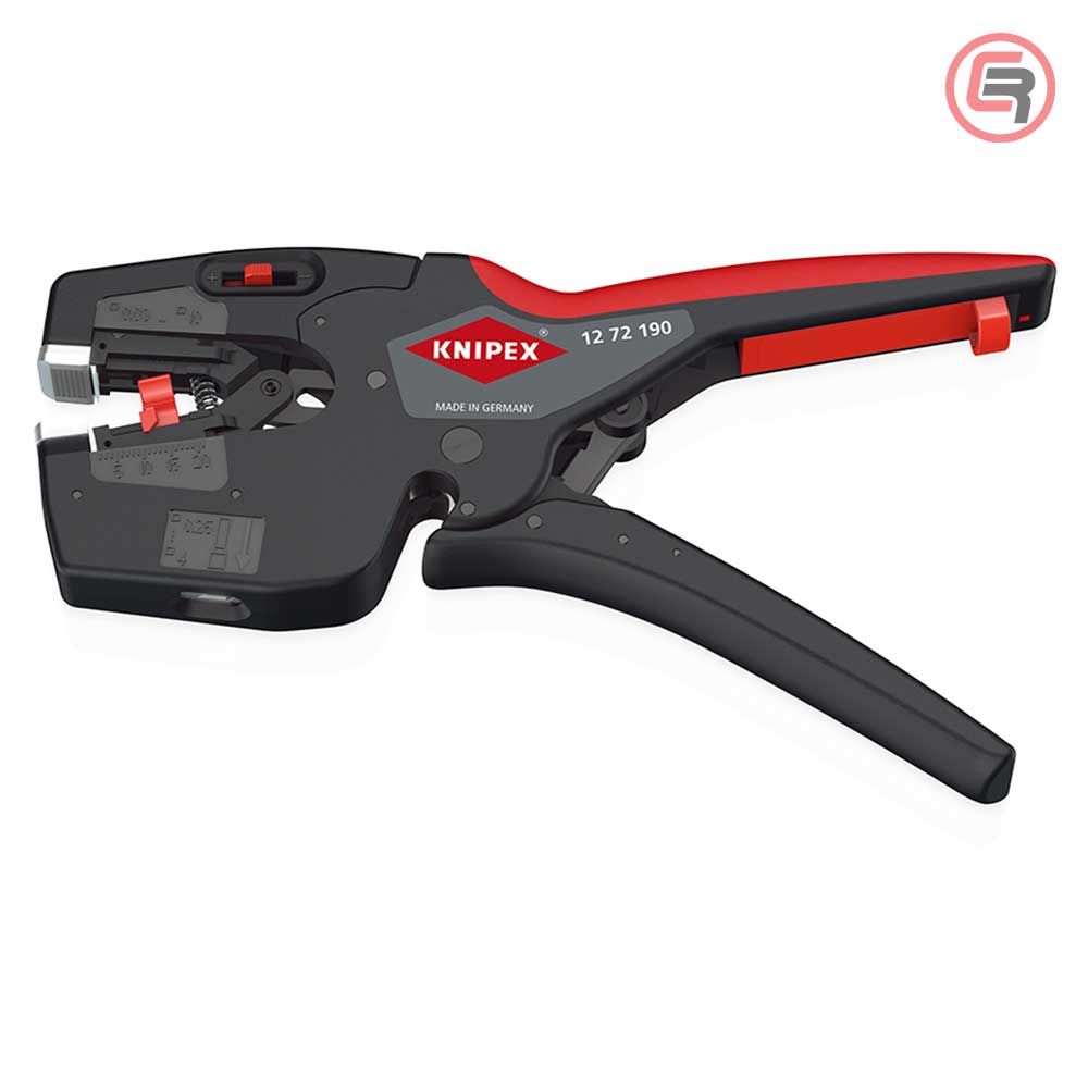 Knipex Kliješta Multifunkcionalna Za Električare NexStrip 10mm2 / 4mm2 / 10mm2 - 12 72 190 slika 2