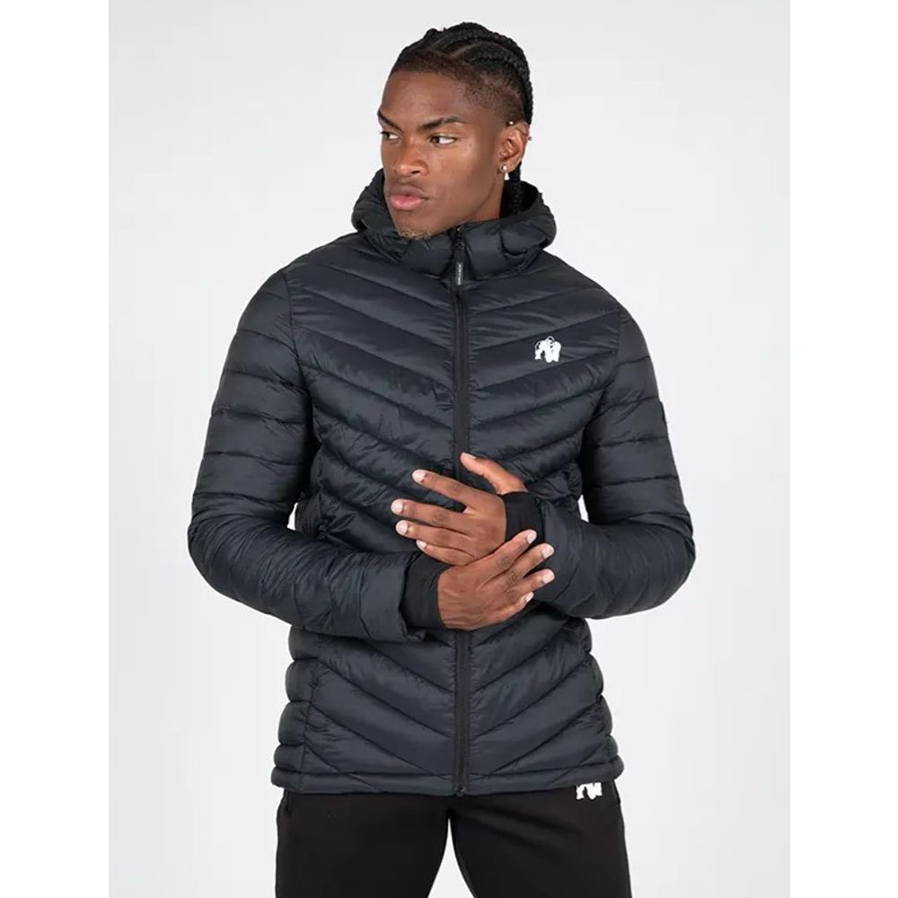 Gorilla Wear Osborn Puffer Jakna, Crna slika 1