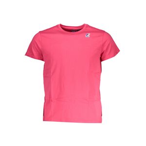 MEN'S K-WAY SHORT SLEEVE T-SHIRT PINK