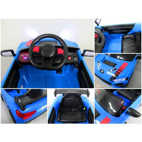 Auto na akumulator Cabrio A1 - plavi slika 2