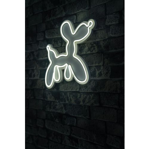 Wallity Ukrasna plastična LED rasvjeta, Balloon Dog - White slika 1