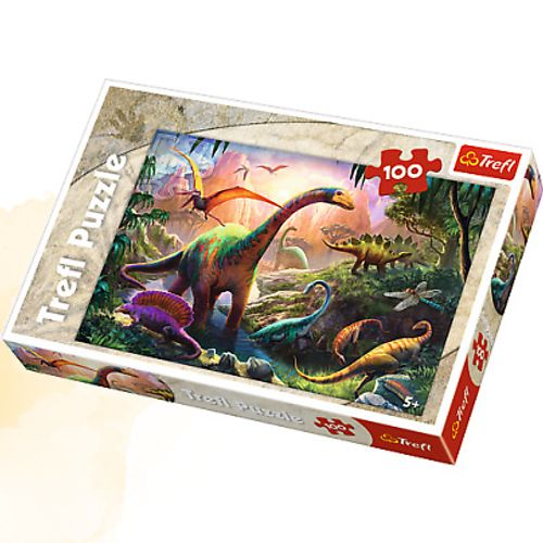 TREFL puzzle dinosauri, 100 kom 16277 slika 1