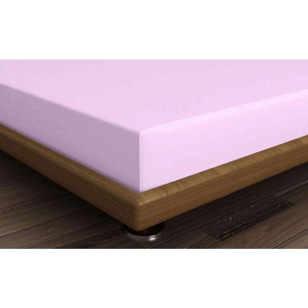 Ranforce Super King Fitted Sheet - Ljubičasta slika 2
