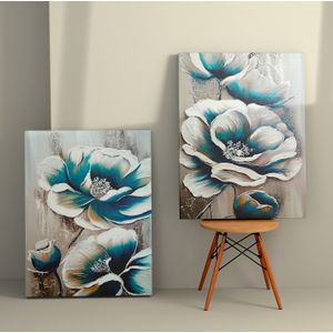 2KNV4237 - 70 x 100 Multicolor Decorative Canvas Painting (2 Pieces)