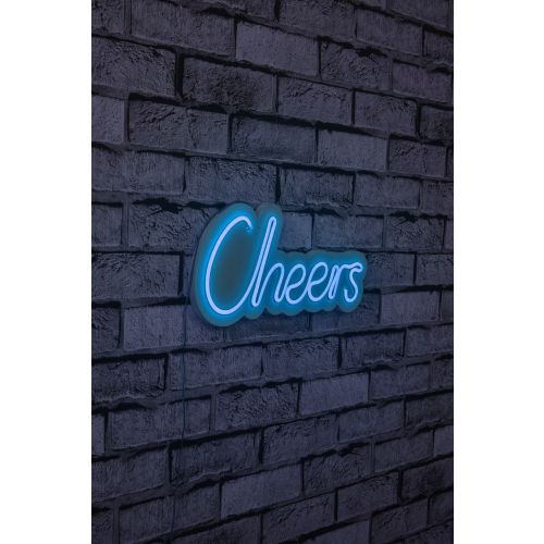 Wallity Ukrasna plastična LED rasvjeta, Cheers - Blue slika 11