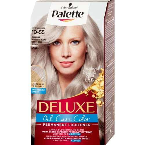 Palette Deluxe Farba za kosu 10-55 (240) Zagasito hladno plava slika 1
