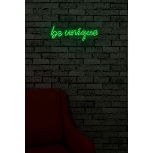 Wallity Ukrasna plastična LED rasvjeta, Be Unique - Green slika 11