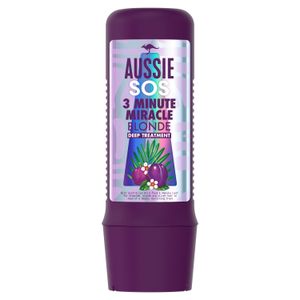 Aussie SOS tretman Blonde 3 Minute Miracle 225 ml