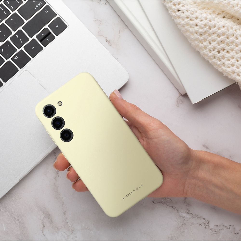 Maska ROAR CLOUD SKIN za SAMSUNG GALAXY A57 5G svijetlo žuta slika 5