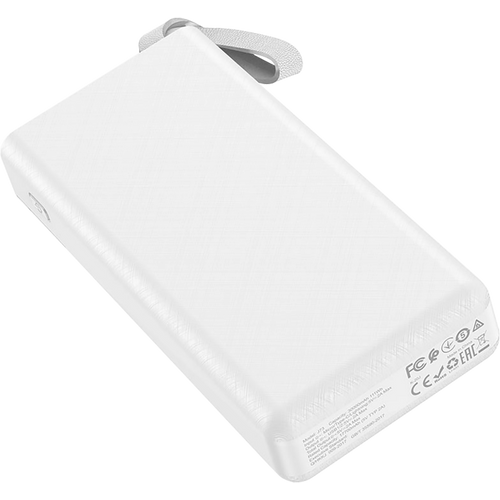 hoco. Punjač prijenosni sa lampom, Hoco j73, 30000mAh, 2A / 2A - J73 Powerful, White slika 4