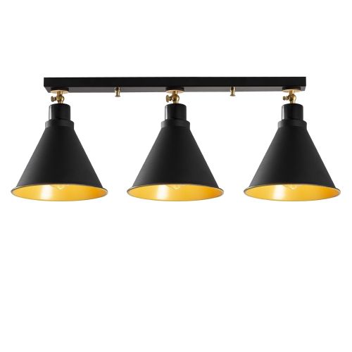 Berceste - Set1 Black Chandelier & Wall Lamp Set slika 5