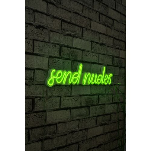 Wallity Ukrasna plastična LED rasvjeta, Send Nudes - Green slika 1