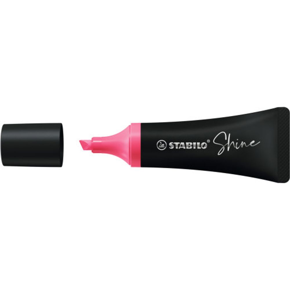 Tekstmarker pink SHINE STABILO slika 2