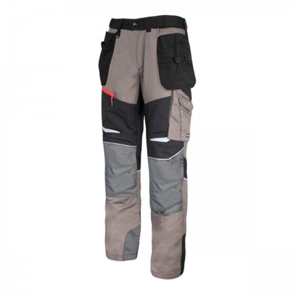 HLAČE KAKI-CRNE RASTEZLJIV. NOTR. DIO L  L4050903 slika 1