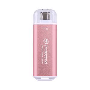 Transcend TS1TESD300P 1TB, Portable SSD, ESD300P, USB 10Gbps, Type C, Pink