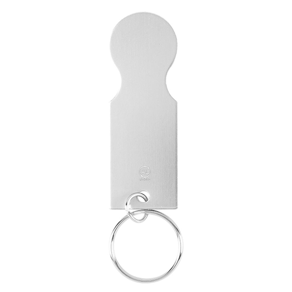 CAST,privjesak za ključeve,silver slika 1