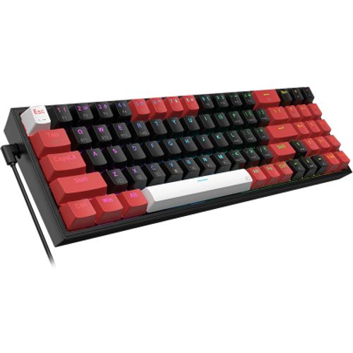 Pollux K628-RGB Pro Wired/Wireless Mechanical RGB Gaming Keyboard (red switch) slika 3