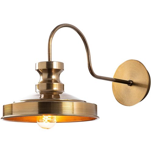 Opviq Zidna lampa BOAT zlatna, metal, 22 x 42 cm, visina 23 cm, E27 40 W, Berceste - 182VINTAGE-A slika 1