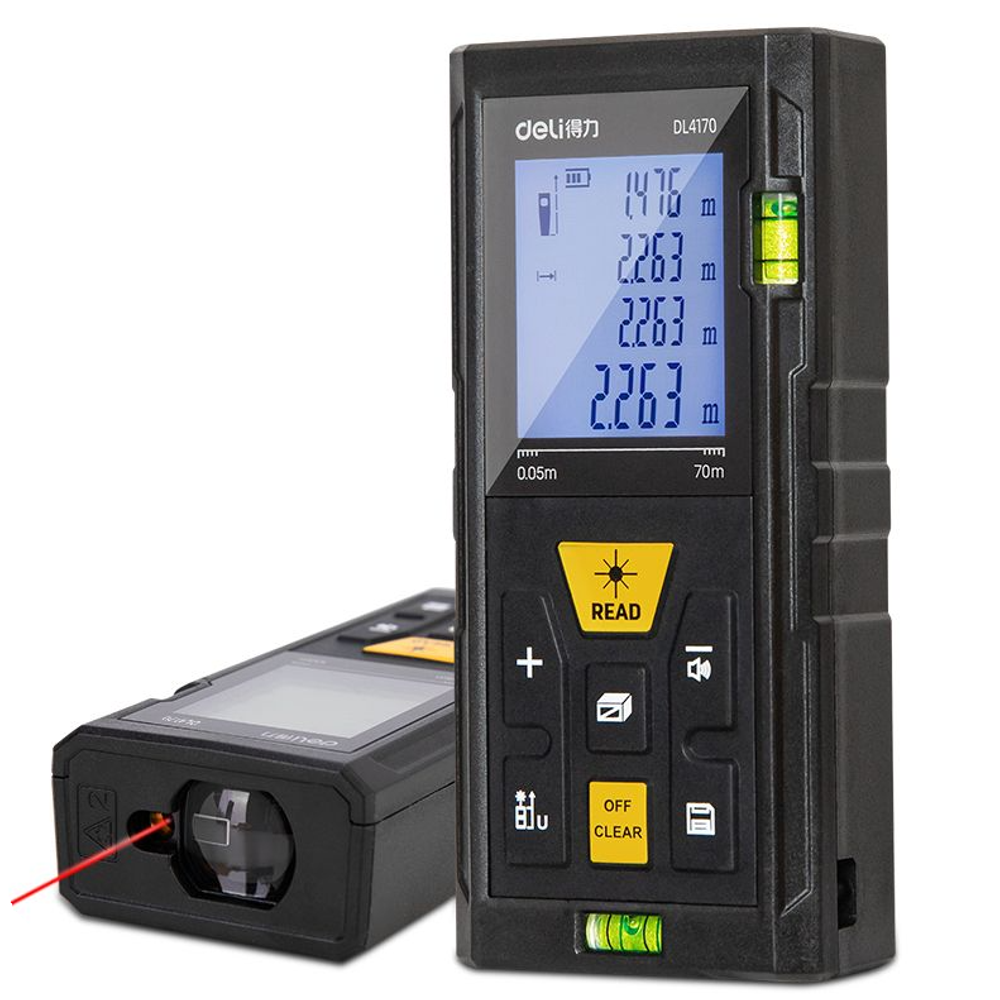 Deli Laserski mjerač daljine 80 m, EDL4170 slika 1