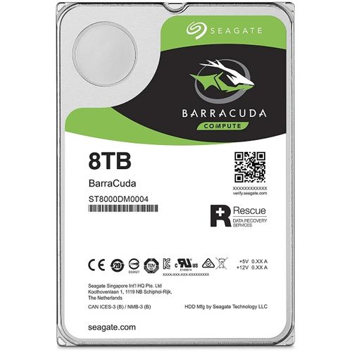 SEAGATE 8TB 3.5" SATA III 256MB 5.400rpm ST8000DM004 Barracuda Guardian hard disk slika 1