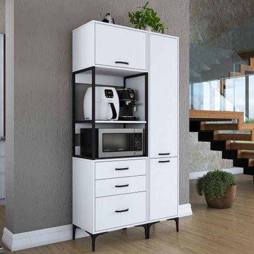 JE143 - 3113 White Multi Purpose Cabinet slika 4